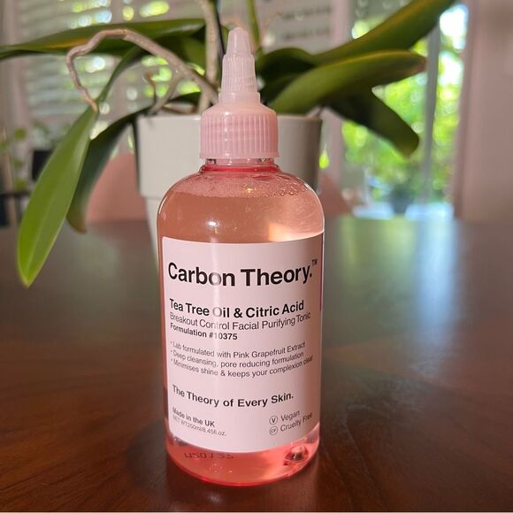 Carbon Theory Facial Purifying Tonic 🌺 Tea tree oil and citric acid 🌺 NEW - Picture 1 of 4